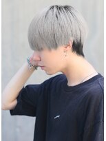 リップス 吉祥寺店 (LIPPS)&nbsp;横顔綺麗ホワイトシルバーアッシュサラストシースルーマッシュ