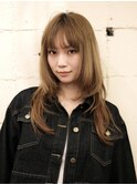 ハッシュカットレイヤースタイル