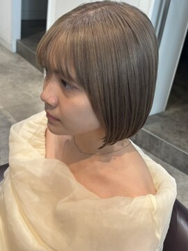 フェイス 港南台店(FACE。) ボブ/ハイトーンボブ/切りっぱなしボブ/ショートボブ/港南台