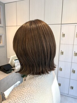 シエル バイ ケンジ 登戸 生田(CIEL by KENJE) ボブ/切りっぱなしボブ/ブリーチなしカラー