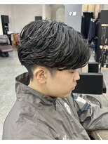 グロップ 町田(GLOP)&nbsp;簡単に出来る毛流れニュアンスパーマ/メンズパーマ