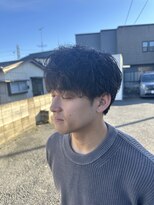ジールクス 笠懸店(G LUX) シャドウパーマ風セット
