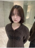 ミディアムレイヤーカット/似合わせカット/大人ガーリー/20代