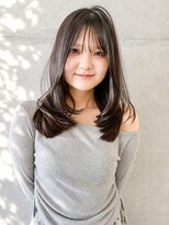 ユイマァル 岡山店(YUIMARL)&nbsp;岡山レイヤーカット20代30代グレージュカラー似合わせ前髪