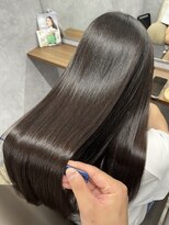 ネウィ 宮崎店(newi)&nbsp;髪質改善ストレート×艶感ダークグレージュ