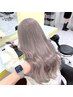 ケアブリーチによるダブルカラー+炭酸泉spa【15400】
