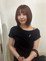 ルブランヘアギャラリー(Le blanc hair gallery)&nbsp;ピンクベージュ×ボブ