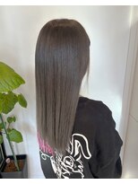 ホワイトストーン WHITE STONE ダークアッシュ大人女性向けダークグレージュロング