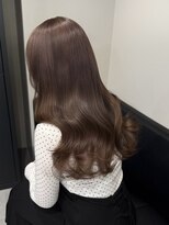 ベレーザ 渋谷(BELEZA)&nbsp;19697_髪質改善ミルクベージュハッシュカットオリーブベージュ
