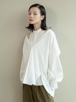 スリーランド(THREELAND)&nbsp;髪質改善カラー、インナーカラー、ボブ、インナーピンク（堀）