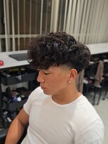 ラピス 名古屋駅前店(Lapis)&nbsp;外国人風スペインカール/テーパーフェード