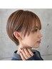 【ご新規様*人気No.3】カット＋透明感フルカラー＋ミルボンPREMIUM Tr ￥11700