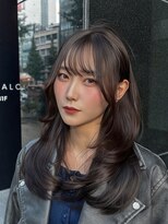 アマテラスエス 新宿(AMATELAS S)&nbsp;AMATELAS/ワンカールで可愛いレイヤーカット/暗髪