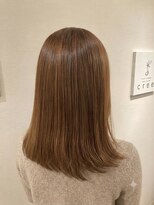 クリー(cree)&nbsp;cree 美フォルムカット×髪質改善ヘアエステ【馬出髪質改善】