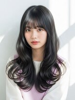 エレナ 那覇 新都心(Helena) レイヤーカット/黒髪ロング/艶髪