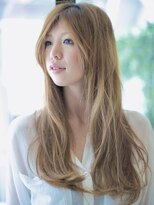 明るめ　ナチュラルロング