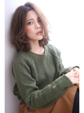 マリアバイアフロート(Maria by AFLOAT) センターパートのニュアンスカールスタイル♪