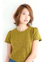 ヘアー ルーム レッド(hair room. red by NYNY)&nbsp;ボブ×大人可愛い×ミルクティー