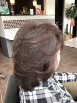 サロンドジュネ(salon de JUNE)&nbsp;ミセス系ミディアムレイヤー