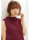 【長谷川】大人カジュアルボブ 外ハネ