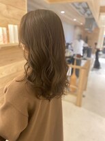 道村/ハイライト/グレージュカラー/イルミナカラー