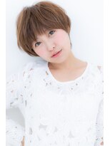 カバーヘア ブリス 大宮西口(COVER HAIR bliss)&nbsp;小顔矯正立体カットくせ毛風マッシュショートX大宮20代30代40代
