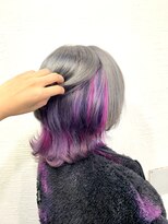 クラン ヘアーアンドスタジオ(CLAN hair & studio)&nbsp;#インナーカラー#ハイトーンカラー