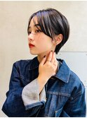 Aimee 町田 ニュアンスショート×フェイクブラック