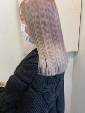 キャンバス バイ ネオリーブ 横浜西口(Canvas by neo.) ブリーチ必須 ホワイトピンク ベージュ【sk】