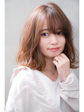 エムクール 石神井公園(m DE COEUR) ［石神井公園駅/石神井公園]小顔カットフェミニンダークアッシュ