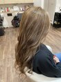 ヘアーサロン リーベ 清瀬店(Hair Salon Liebe)&nbsp;全体的に細かくハイライトを入れると立体感が出ます！