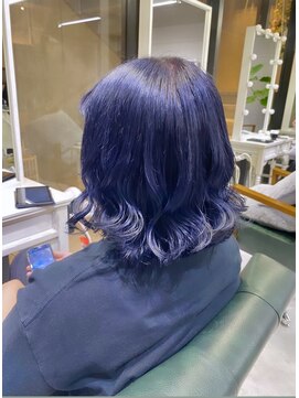 エイト プラット 渋谷2号店(EIGHT plat) ネイビーカラー