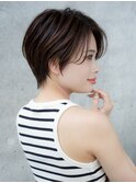 前髪なし大人ショート20代30代40代【AIN.表参道】川原大地