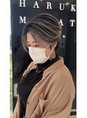 立体感ハンサムショート