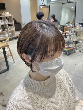 フーチー クーチー ヘッド ショップ 曽根本店(FUCHI KUCHI head shop) @fuchi_kuchi.okada[大阪豊中/まるみショート/おくれ毛]