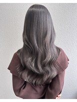 チュラバイアルティナ 海老名(Chula by artina)&nbsp;くすみブルー-ダークアッシュ-暗めカラー-レイヤーロング2