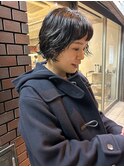 緩めなパーマ