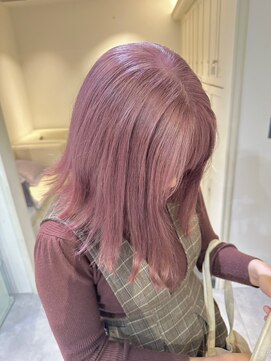 ベレーザ 渋谷(BELEZA) 6586ニュアンスカラーベビーピンクホワイトピンクワンホンヘア