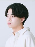 センターパートニュアンスパーマ韓国カルマパーマコンマヘア