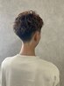 【メンズ限定】カット+スペインパーマorスパイラルパーマ+ハイライト　￥15000