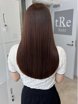 トレヘアー 京都 烏丸(tRe hair) 髪質改善ケアカラー × 髪質改善トリートメント