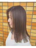 夏カラー×シルクオイルカラー、ラベージュ