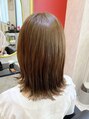 アグ ヘアー キング 富士厚原店(Agu hair king) 艶カラーほんのりオリーブ