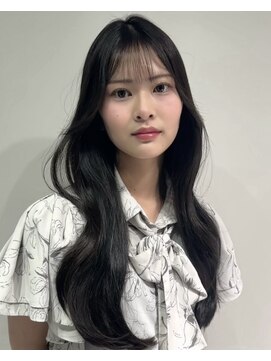 ワン バイ ジエクト(One by The Ect) 韓国式髪質改善カラー大人色気レイヤー小顔前髪オルチャン艶髪