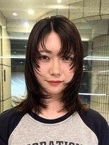 ダブ アオヤマ(DaB AOYAMA)&nbsp;似合わせ顔まわりレイヤーカットウルフカットレイヤーボブ