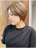 前髪なしショートハンサムショートショートヘア30代40代50代