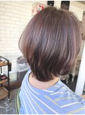 ダメージレス白髪染ぼかし特化salon!ハイライト／ラベンダー