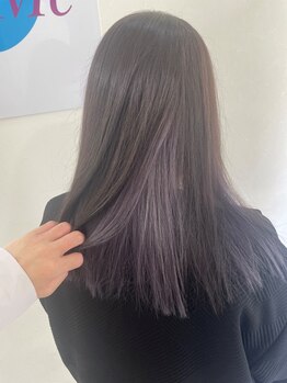 ラムル(LarMe)の写真/透明感あるカラーが好きな方必見☆あまり派手過ぎないナチュラルなワンポイントカラーから幅広く対応◎