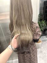 ゴウトゥデイシェアサロン 町田店(GO TODAY SHAiRE SALON)&nbsp;デザインカラー裾ブラウン【町田】