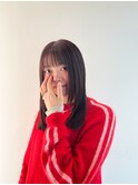 モーヴブラウン/パツっとロング